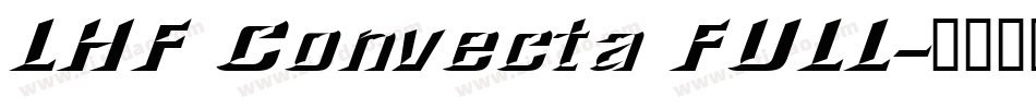 LHF Convecta FULL字体转换